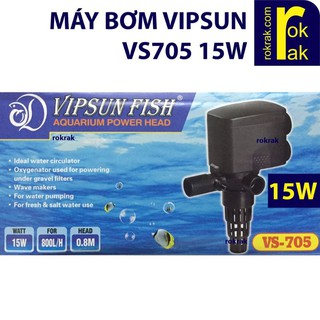 MÁY BƠM LỌC NƯỚC VÀ TẠO OXY BỂ CÁ CẢNH [ 12W - 15W ]