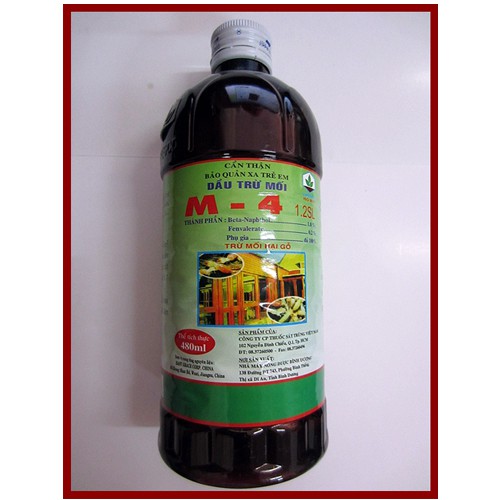 Dầu trừ mối M-4 480ml