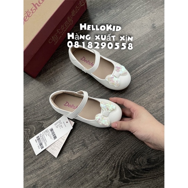 D21 - Giày nơ sequin deesha bé gái