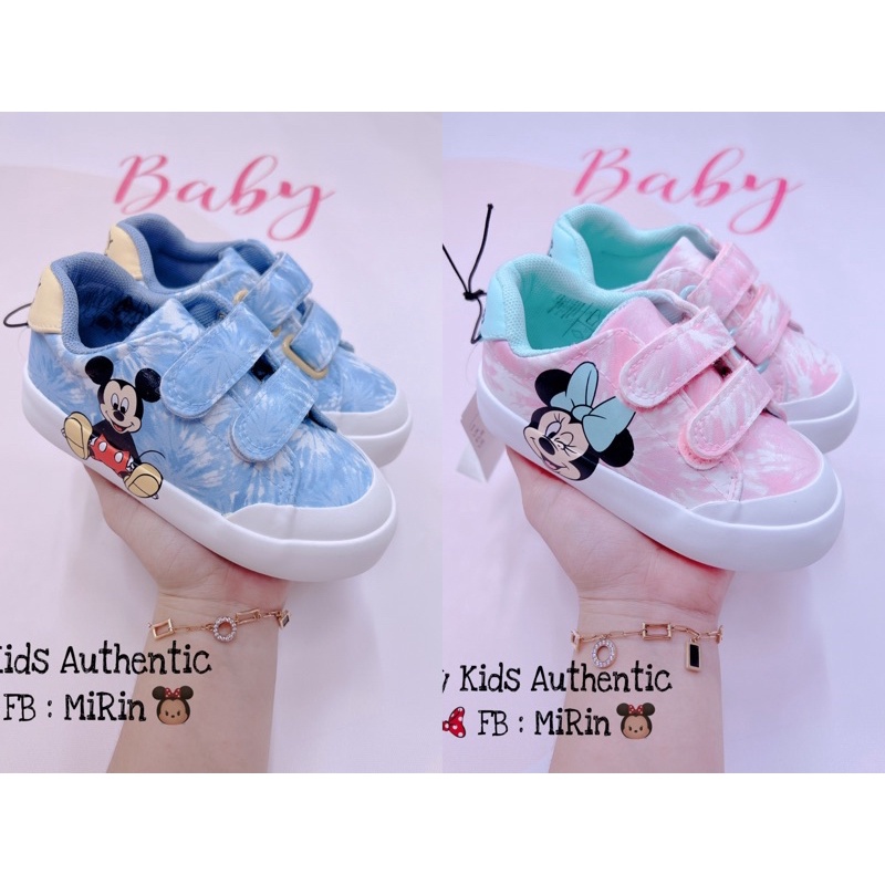 Giày thể thao quai dán hình Mickey/Minnie siu xinh cho bé iu♥️