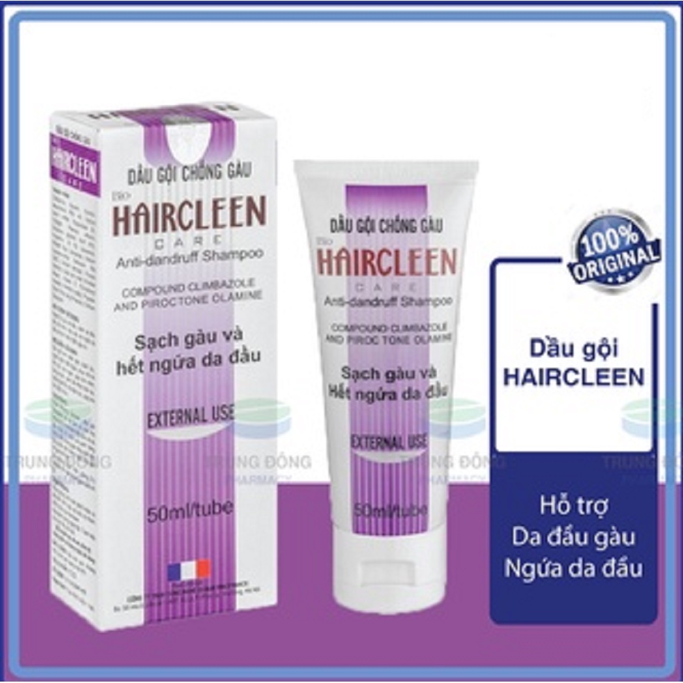 Dầu gội chống gầu haircleen  - Sạch gầu, hết ngứa, hết nấm