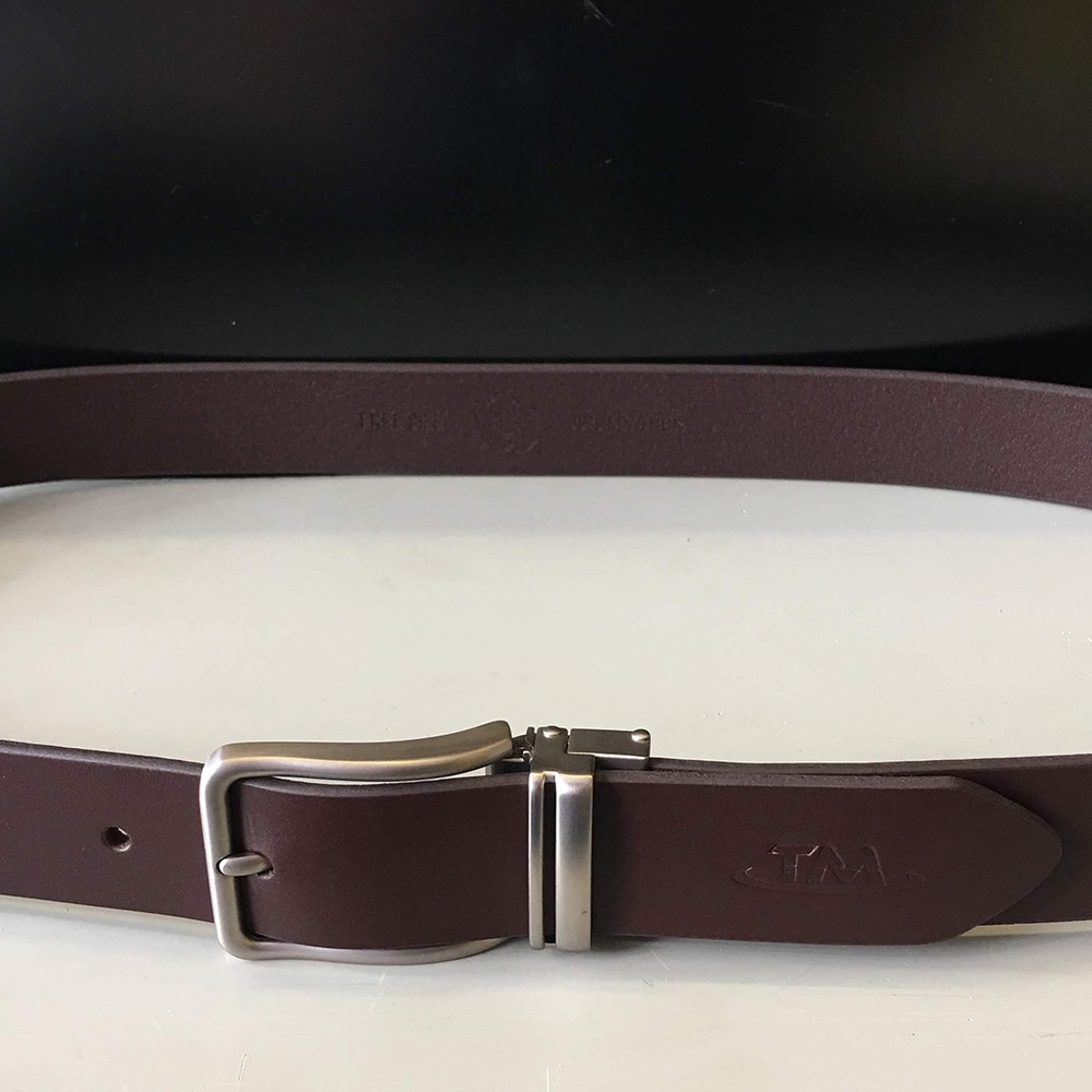 Thắt Lưng Nam Da Bò Thật Khóa Kim Kẹp Cao Cấp TM69