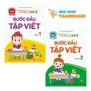 Sách - Bước đầu tập viết (Quyển 1 và Quyển 2)