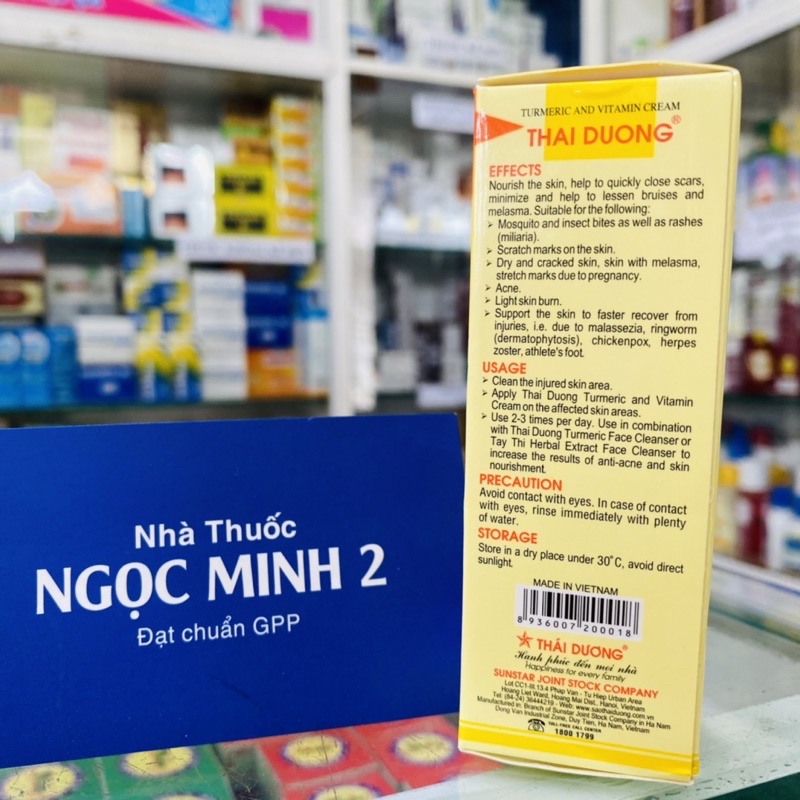 ✅ [Chính Hãng]Sữa rửa mặt nghệ thái dương ,Kem Nghệ THÁI DƯƠNG Nano Bạc 20g hàng chính hãng công ty sao thái dương