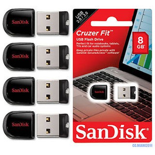 Usb mini 8gb 2.0 sandik cruzer fit- loại tốt