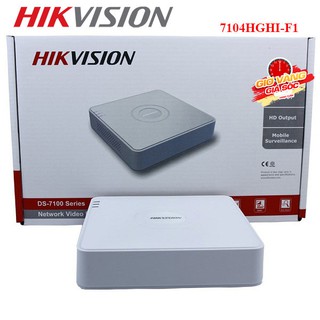 Đầu ghi Hikvision 4 kênh model DS-7104HGHI-F1 , đầu ghi hikvision 7104hghi