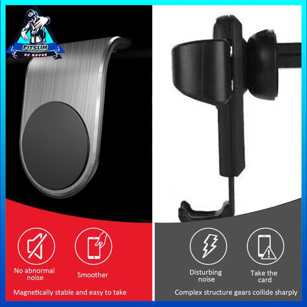 Kẹp Nam Châm Giữ Điện Thoại Gắn Lỗ Thông Gió Xe Hơi | BigBuy360 - bigbuy360.vn