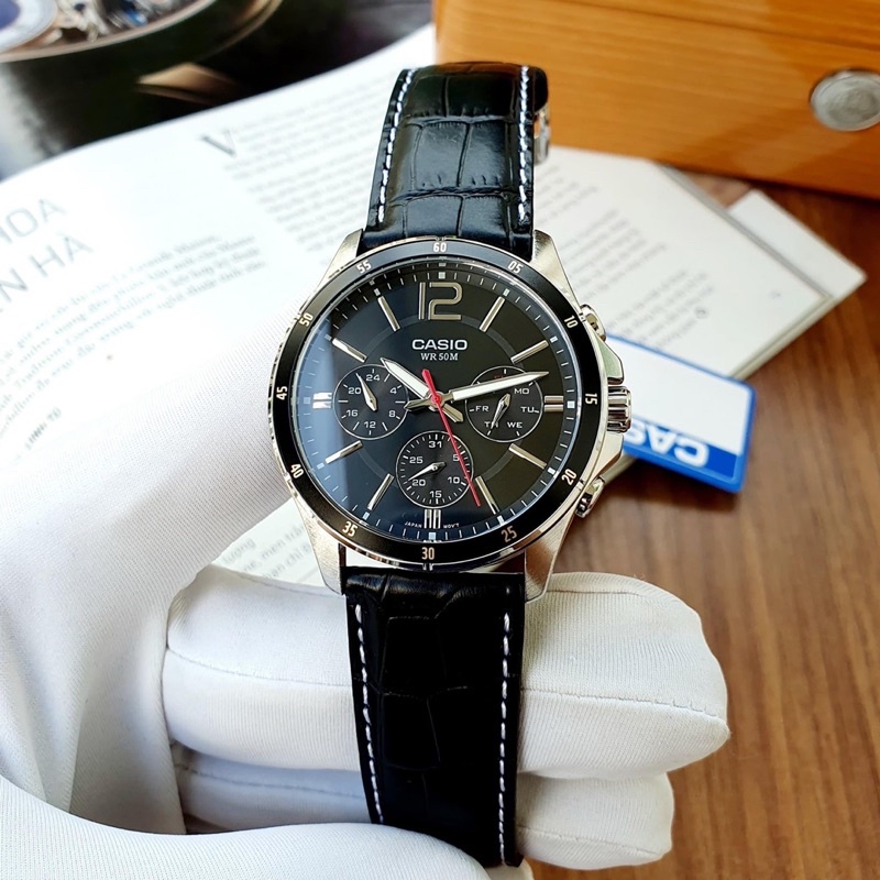 ĐỒNG HỒ NAM CHÍNH HÃNG Casio MTP-1374L-1A Quartz