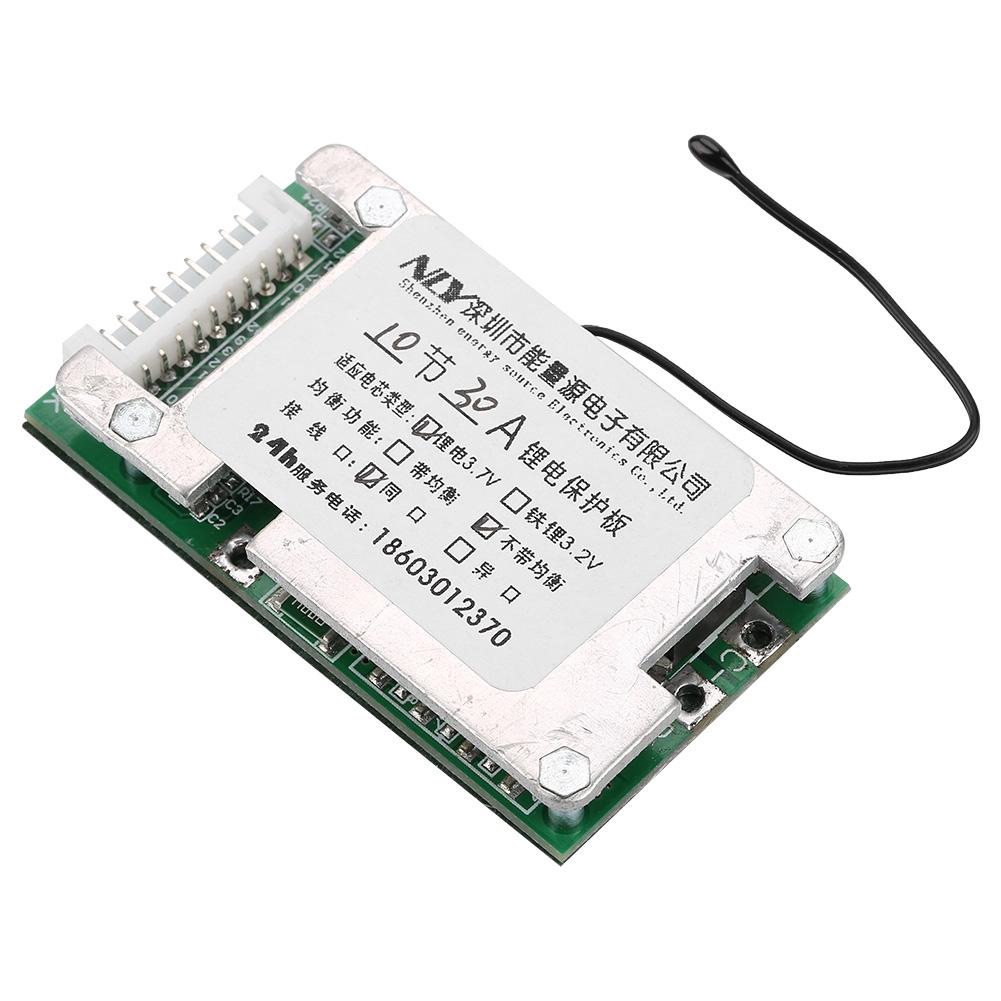 Bảng mạch bảo vệ pin Lithium 10S 36V 30A 3.7V Li-ion BMS PCB