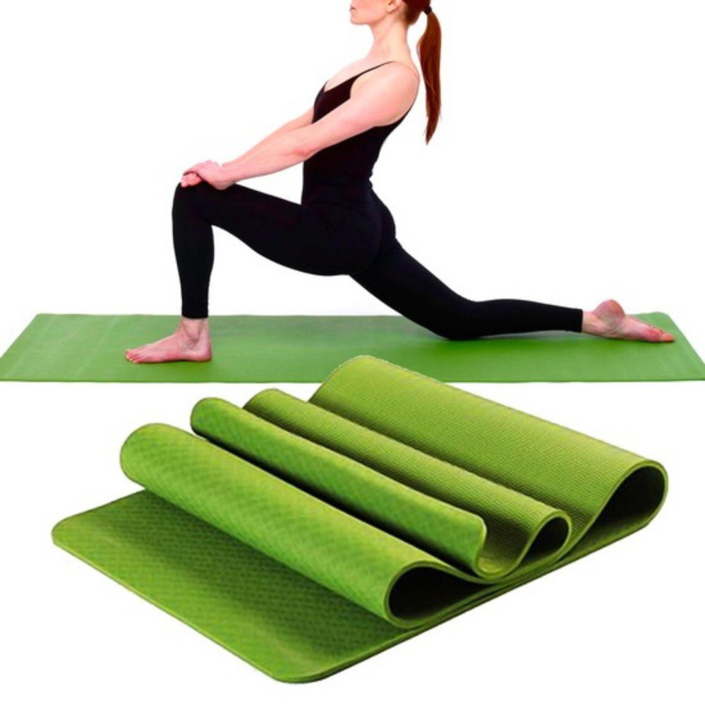 Thảm Yoga Loại Tốt 10mm Màu Xanh Lá T10