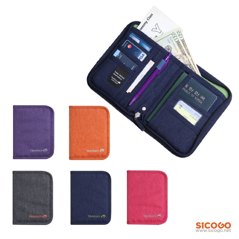 Ví passport vải cao cấp chống thấm Sicogo