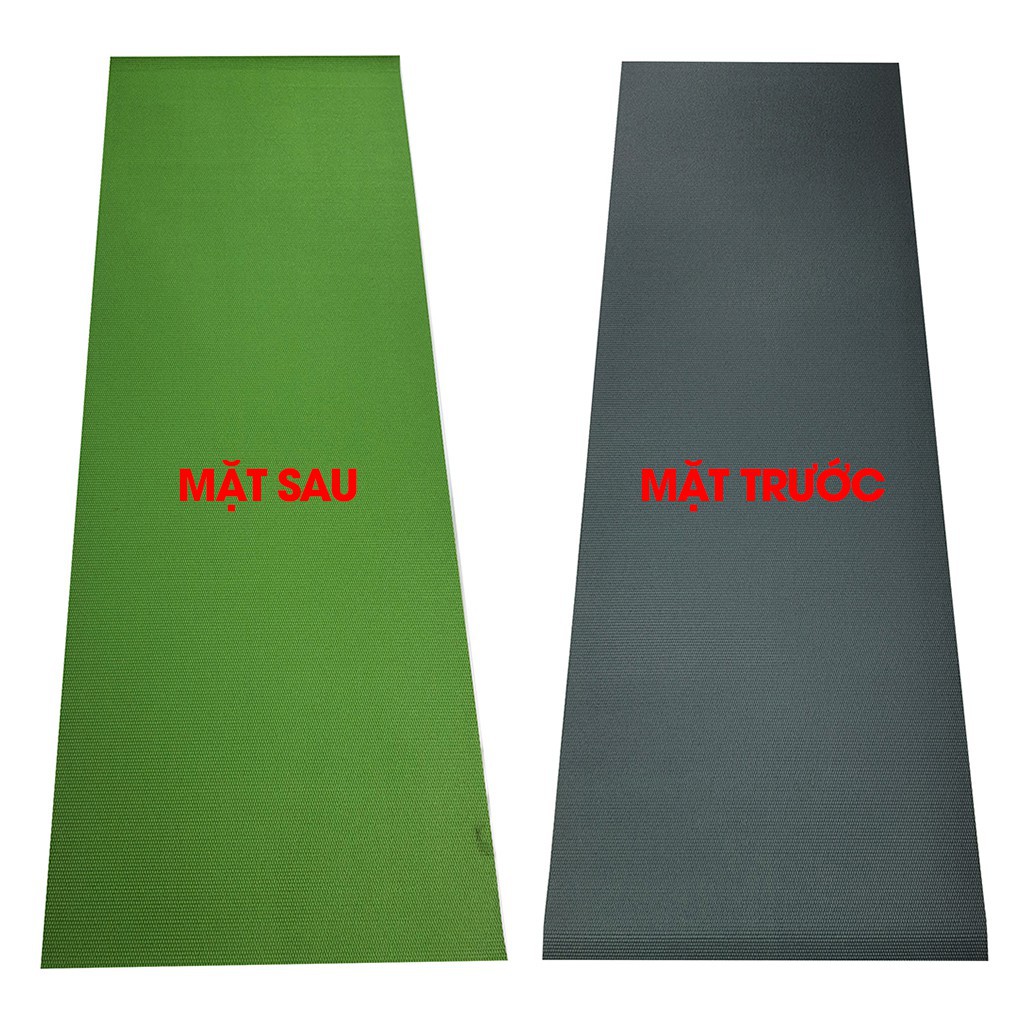 ❤️ TẶNG TÚI ĐỰNG CAO CẤP ❤️️ Thảm Tập Yoga LYPRO PVC Loại 1 Dày 6mm Mặt Thảm 2 Màu Dụng cụ Thể Thao Tại Nhà YTP Sports