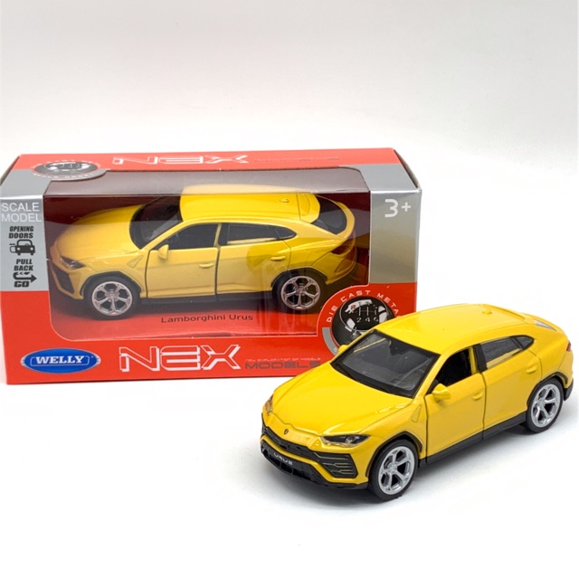 Xe Mô Hình Lamborghini Urus 1:34 Welly ( Vàng )