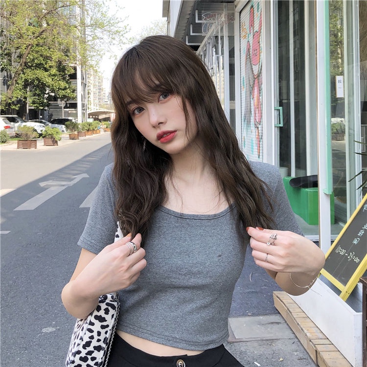 Áo Thun Nữ Tay Ngắn Dáng Ôm Phong Cách Thời Trang Pháp Cho Nữ áo phông nữ JL-TX-65