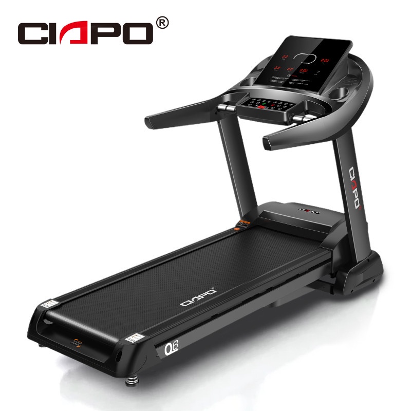 Máy chạy bộ Q6 bảo hành 5 năm màn hình cảm ứng cao cấp tích hợp máy rung rẻ vô địch