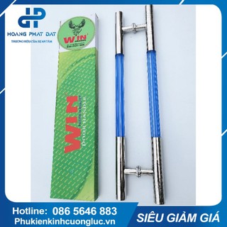 Tay Nắm Inox⚡FreeShip⚡ Sọc Xanh Cửa Thủy Lực Sẵn Hàng Số Lượng Lớn