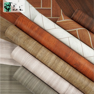 Giấy dán sàn họa tiết giả gỗ giả đá decal dán sàn chống bám bẩn khổ 61cmx5m
