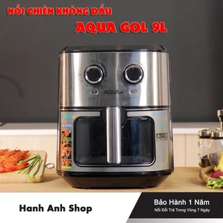Nồi chiên không dầu Aqua Gold - Dung tích 9.5 lít - Công nghệ chiên đối lưu - Chống dính Ceramic cao cấp