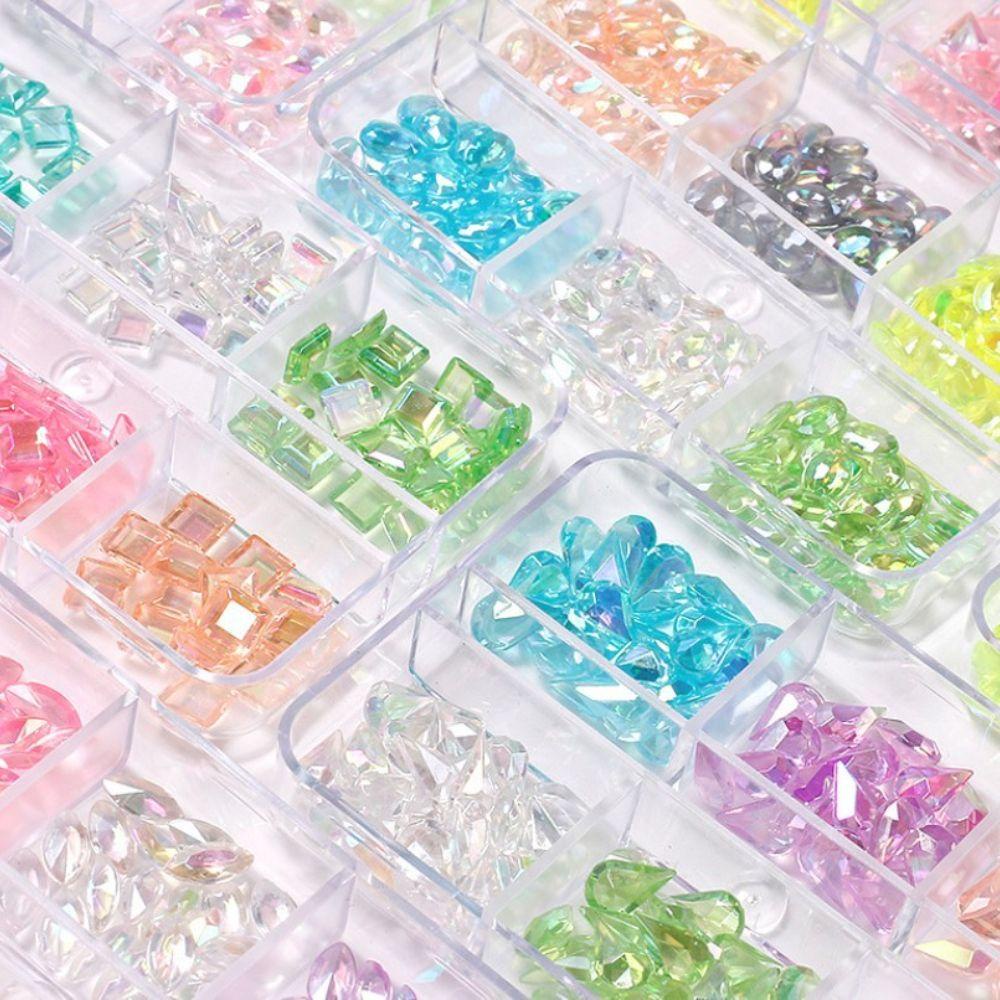 Phụ Kiện Trang Trí Móng Tay 3D DIY Hình Viên Kẹo / Trái Tim Xinh Xắn