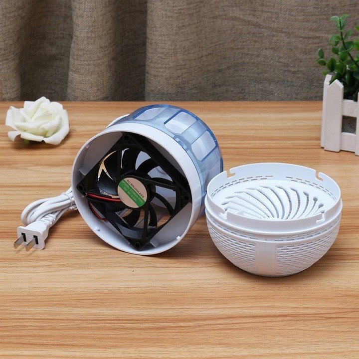 Đèn Bắt Muỗi Sakura Thay Thế Đèn Ngủ Công Nghệ Nhật Bản- Đèn Bắt Muỗi Trắng Xanh