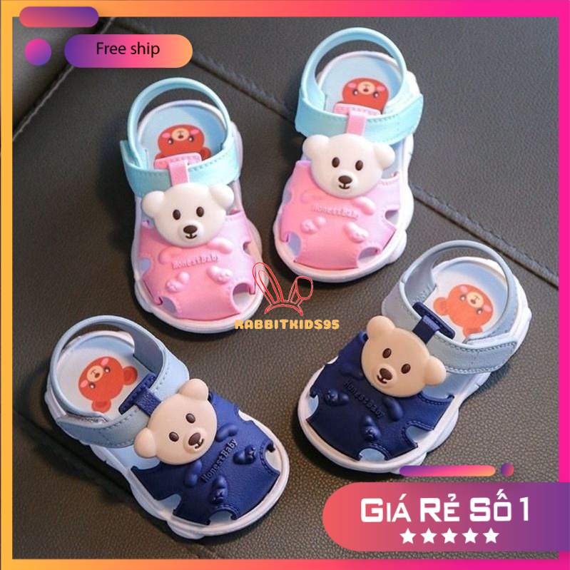 Dép tập đi cho bé,sandan tập đi đế mềm êm,chống trơn trượt cho bé