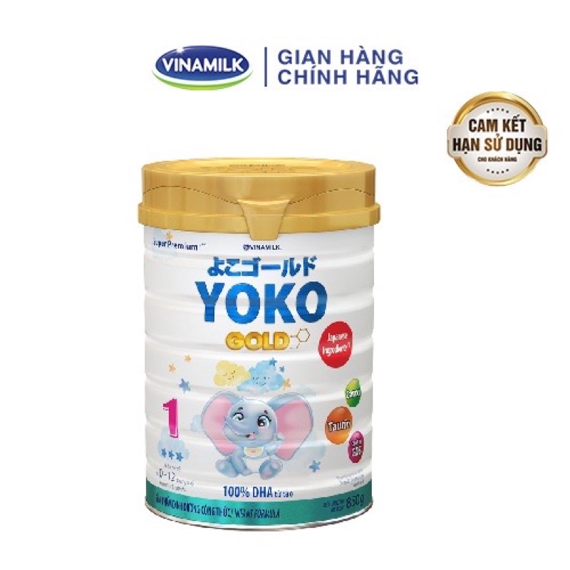 Sữa bột Vinamilk YOKO GOLD 1 hộp thiếc 850g
