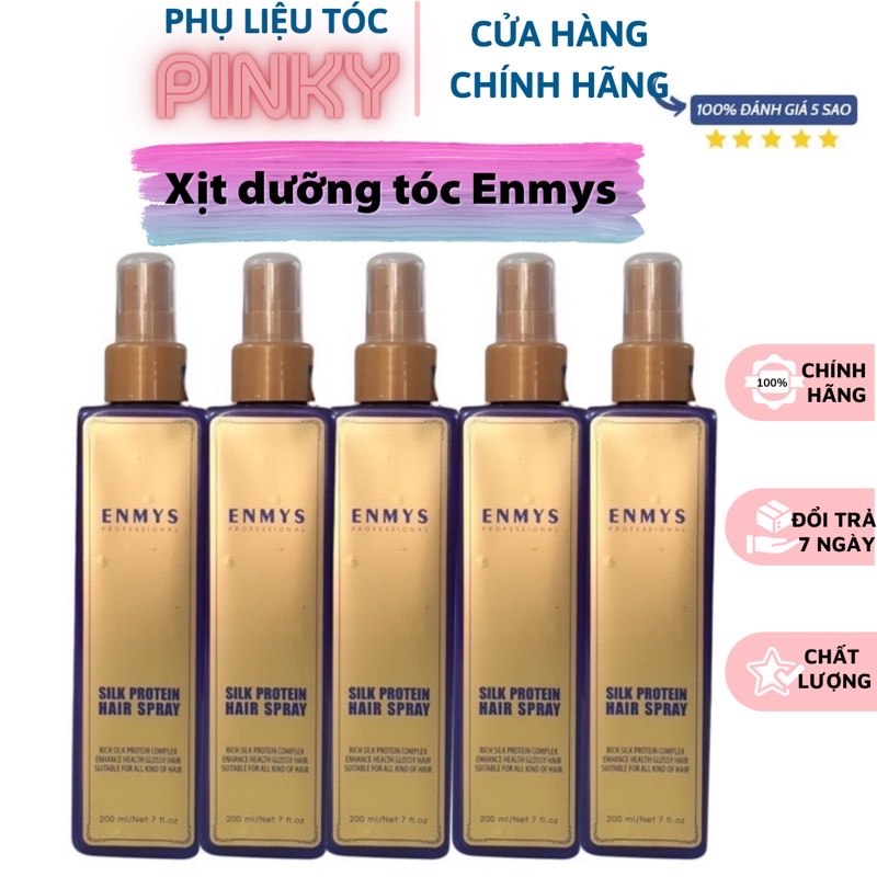 Xịt dưỡng tóc silk protein ENMYS hàng chính hãng công ty