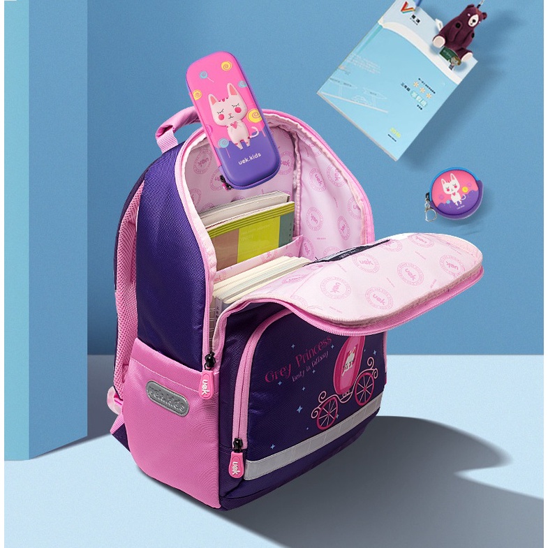 Balo uek Dream cho bé tiểu học siêu nhẹ full box