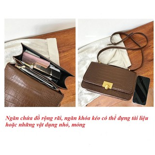Túi xách nữ vân da rắn