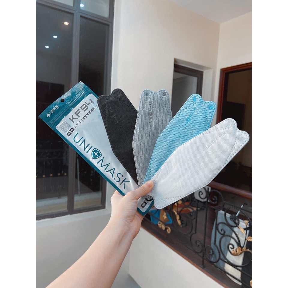 [Mã COSDAY giảm 8% đơn 150K] Sét 50 chiếc khẩu Trang 4D KF94 UNIMASK ( Túi 5 chiếc ) | BigBuy360 - bigbuy360.vn