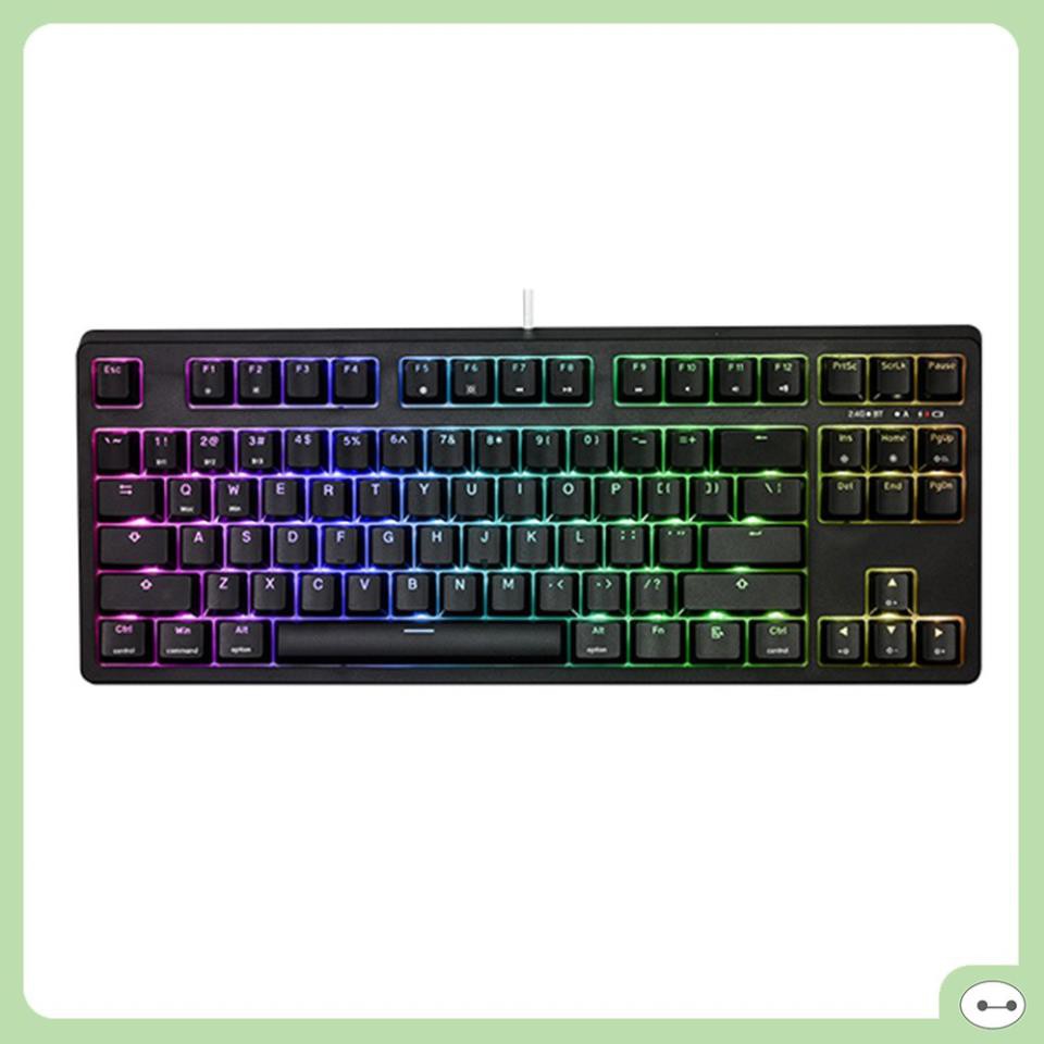 BÀN PHÍM CƠ KHÔNG DÂY E-DRA EK387W LED RGB