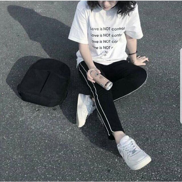 Quần Jogger Nữ Phối 2 Sọc SIêu Cá Tính