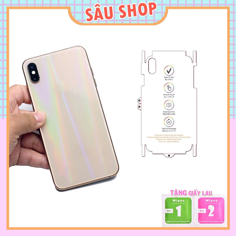 Miếng Dán Cường Lực Chống Xước PPF Cầu Vòng Mặt Sau - Sâu Shop