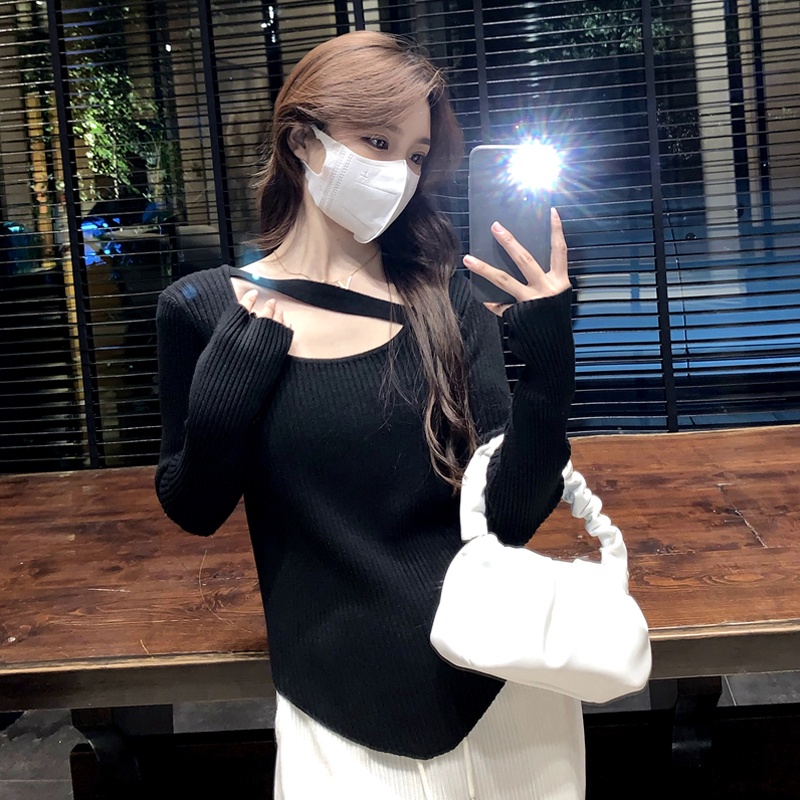 NRVP Áo Sweater Dài Tay Phong Cách Hàn Quốc Sành Điệu Dành Cho Nữ