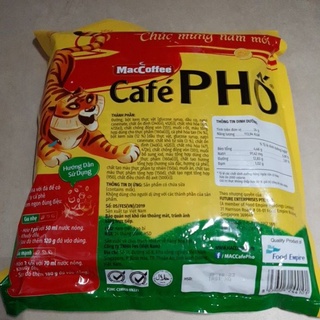 Cà Phê Sữa Đá Café Phố Maccoffee (Bịch 30 Gói x 24g) - date mới