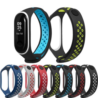 Dây đeo silicon cho đồng hồ thông minh Xiaomi Mi Band 3 / Mi Band 4