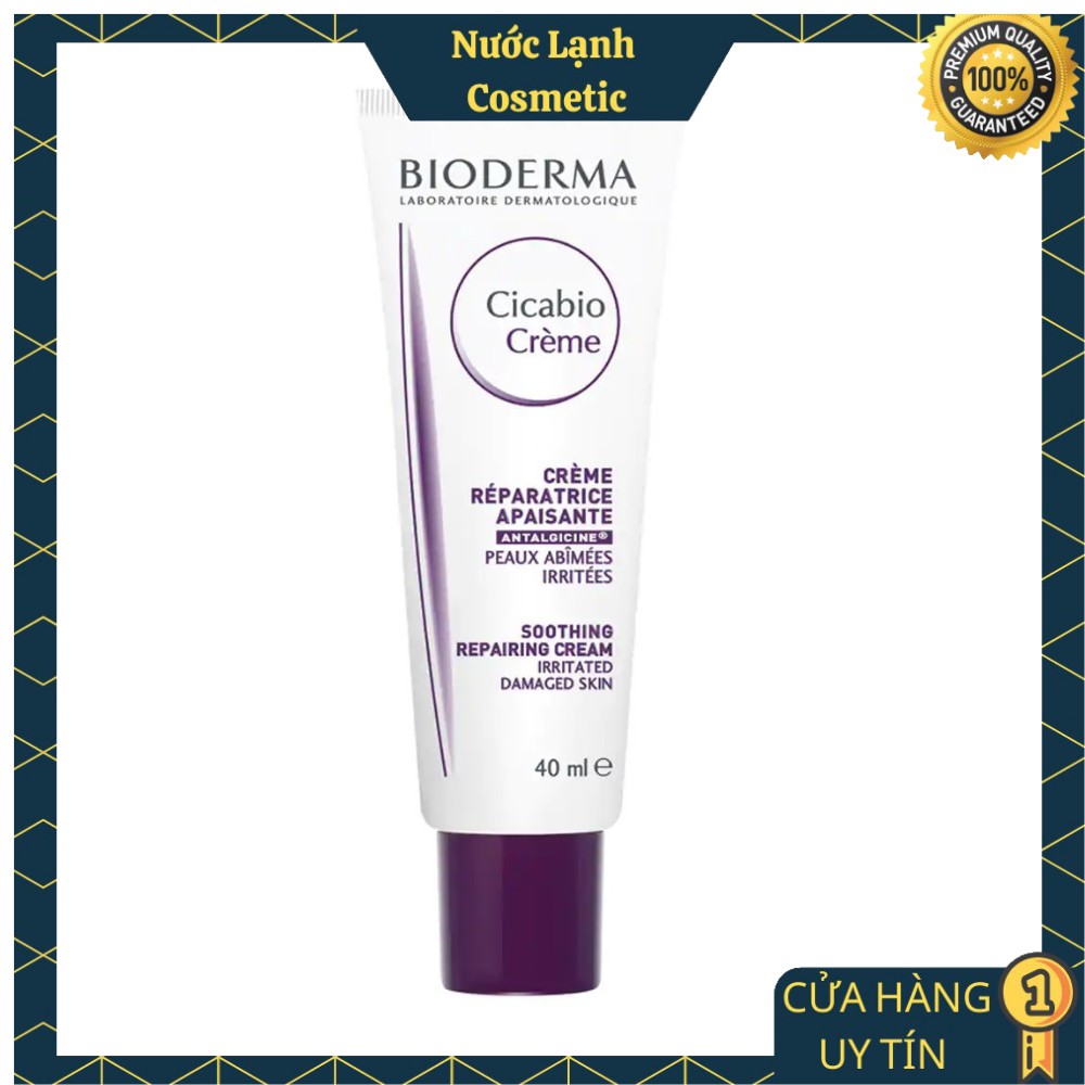 Kem Dưỡng Ẩm Phục Hồi Và Làm Dịu Da Tổn Thương Bioderma Cicabio Crème