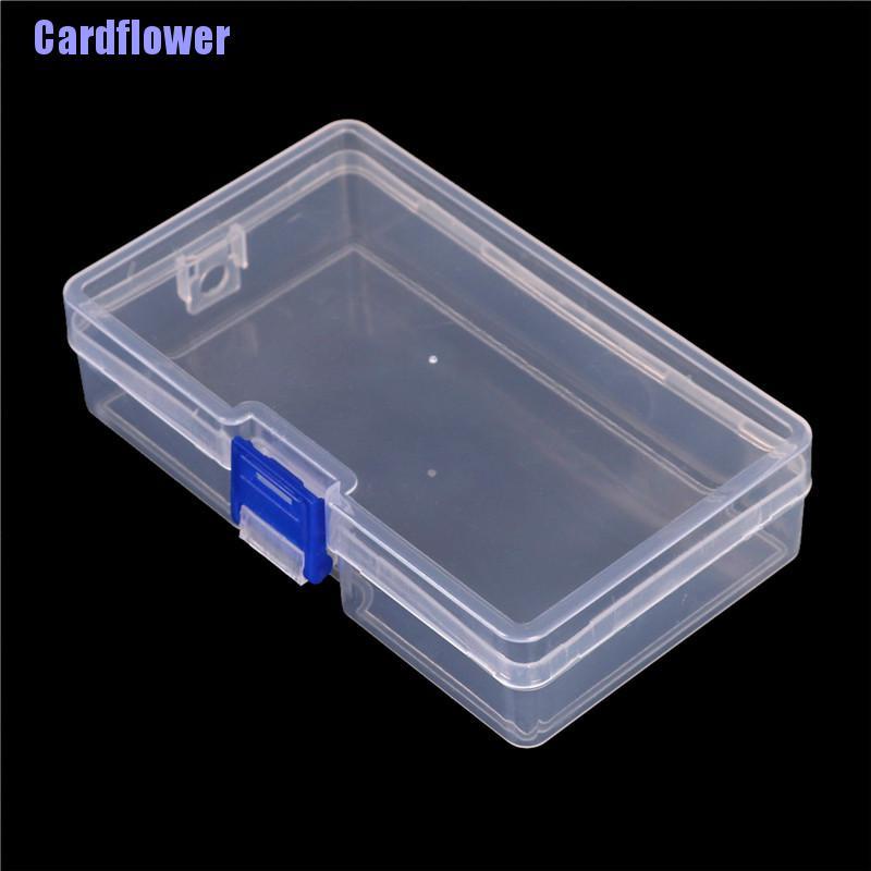 Hộp đựng đồ trang sức/đồ thủ công bằng nhựa trong suốt tiện dụng