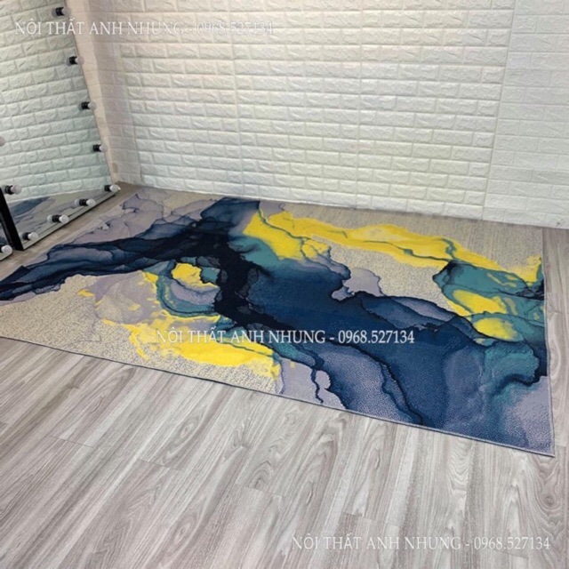 Thảm trải sàn lì 3D (1m6 x 2m3)