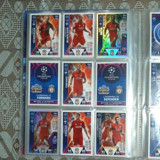 Thẻ Match Attax Champion League 18/19