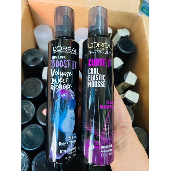 Mousse xịt tóc LOREAL MỸ