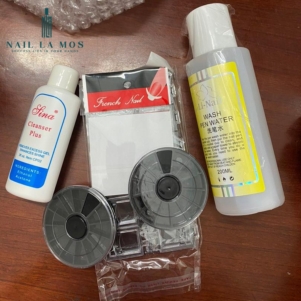 Khay đựng đá nail - Khay tròn nhựa đựng phụ kiện trang trí size bé