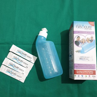 BÌNH RỬA MŨI NASOPURE NGƯỞI LỚN + 4 MUỐI