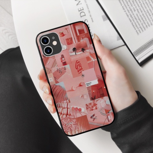 Ốp lưng iphone SAMSUNG hình an outie girl aesthetic collage art viền vuông  cho các dòng iPhone PAP20210490
