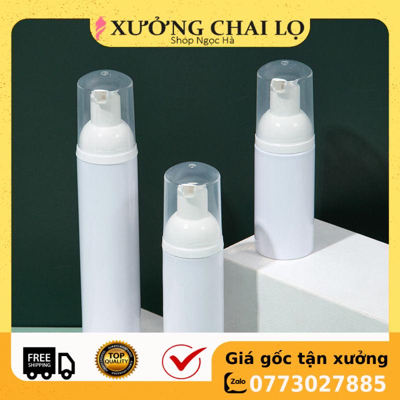 Chai Chiết Mĩ Phẩm ❤ GIÁ RẺ NHẤT ❤ Chai xịt giọt tạo bọt 50ml,30ml đựng sữa rửa mặt, phụ kiện du lịch