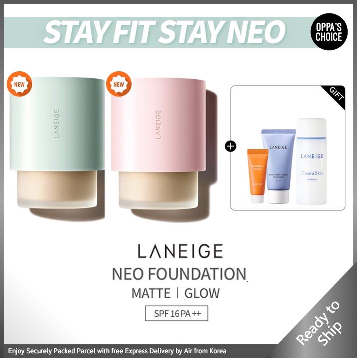 Kem Nền Laneige Neo Foundation MATTE/GLOW 30ml Spf16 Pa + +