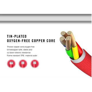 Cáp sạc và truyền tốc độ cao 3 in 1 (Type C, Lightning, micro USB)