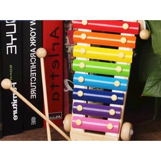 Đồ chơi đàn gõ xylophone 8 thanh giúp bé phát triển năng khiếu âm nhạc