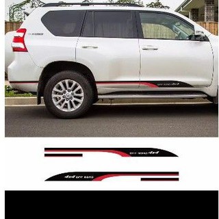 tem dán trd đỏ đen,tem dán xe fortuner,xe 7 chỗ