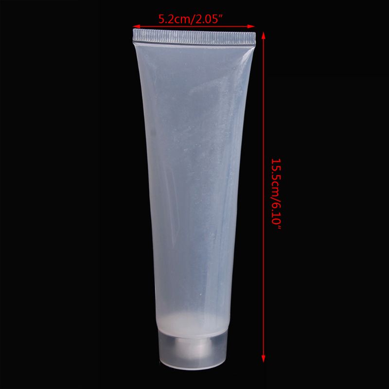 [Hàng mới về] Tuýp rỗng trong suốt đựng mỹ phẩm tiện dụng